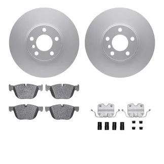 R1 Concepts WDUH1-31282 Carbon Series Brake Rotors W/ 5000 Oep Brake Pads & Hdw